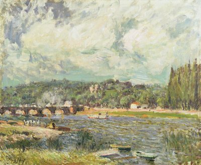 The Bridge at Sevres by Alfred Sisley